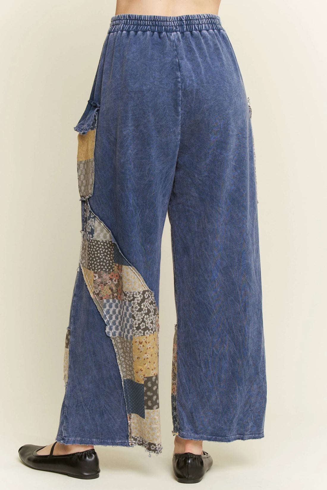 JHer Vintage Patches & Lace Pants