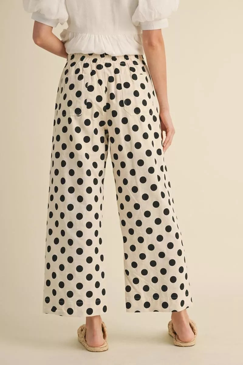 Jodifl Polka Dot Wide Leg Pants
