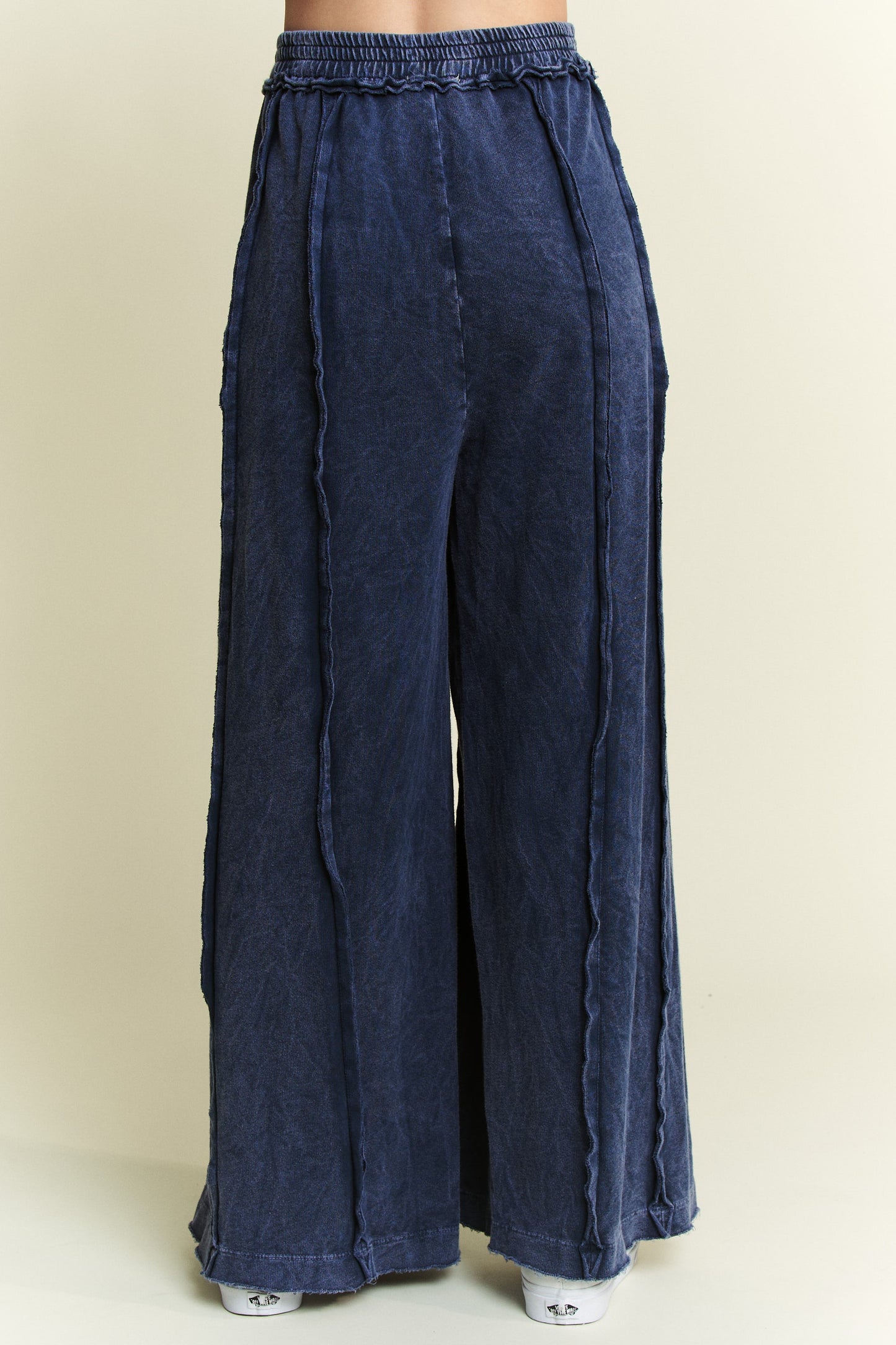 J. Her Navy Mineral Washed Pant