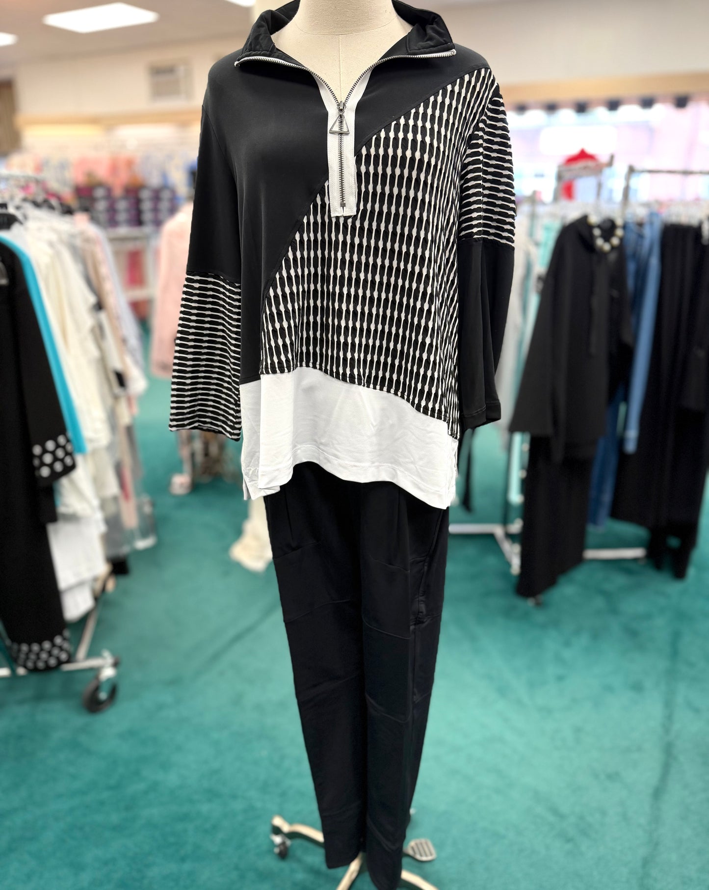 STRETCH KNIT JOGGER ANKLE PANT