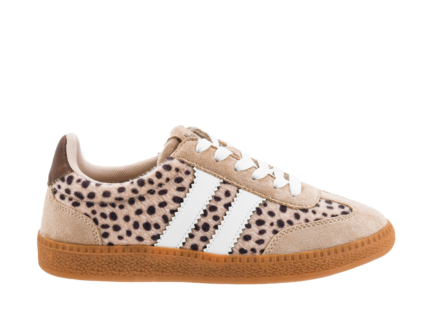 Hey Girl by Corkys Mini Leopard Heads Up Sneakers