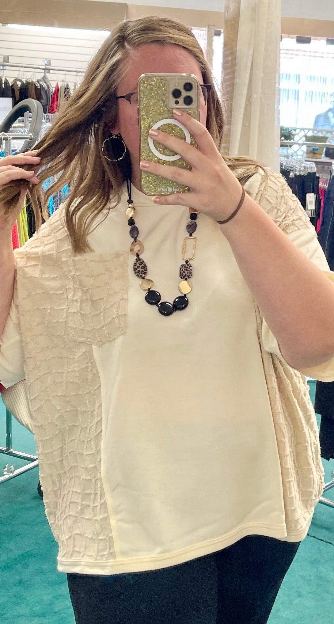 Davi Dani Plus Size Luxe Layers Tee