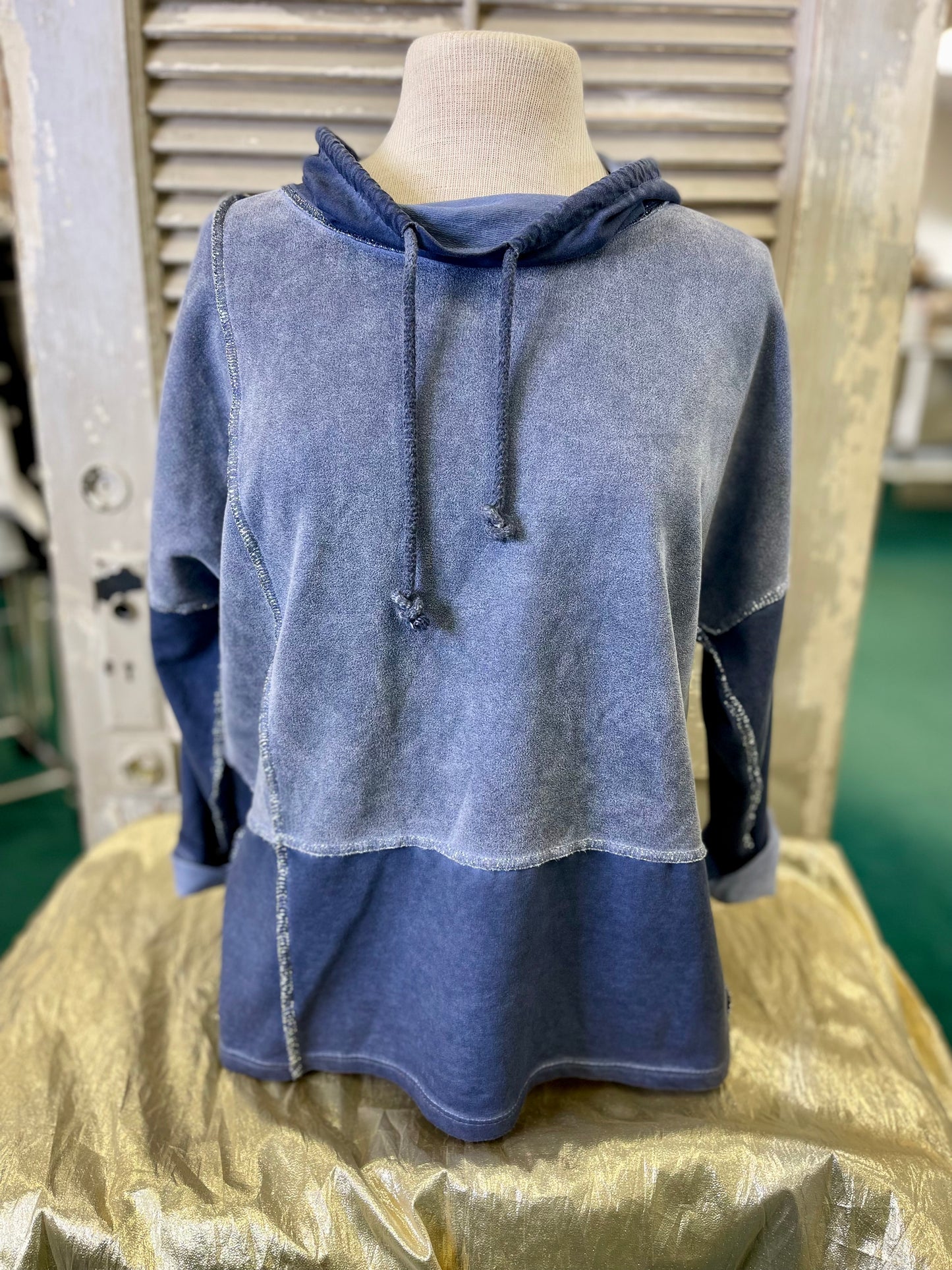 Shimmering Seams Top