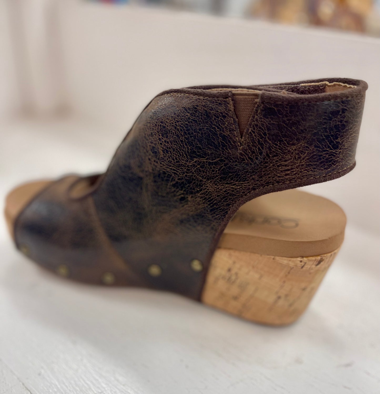 Corkys Espresso Crinkle Frisky Wedges
