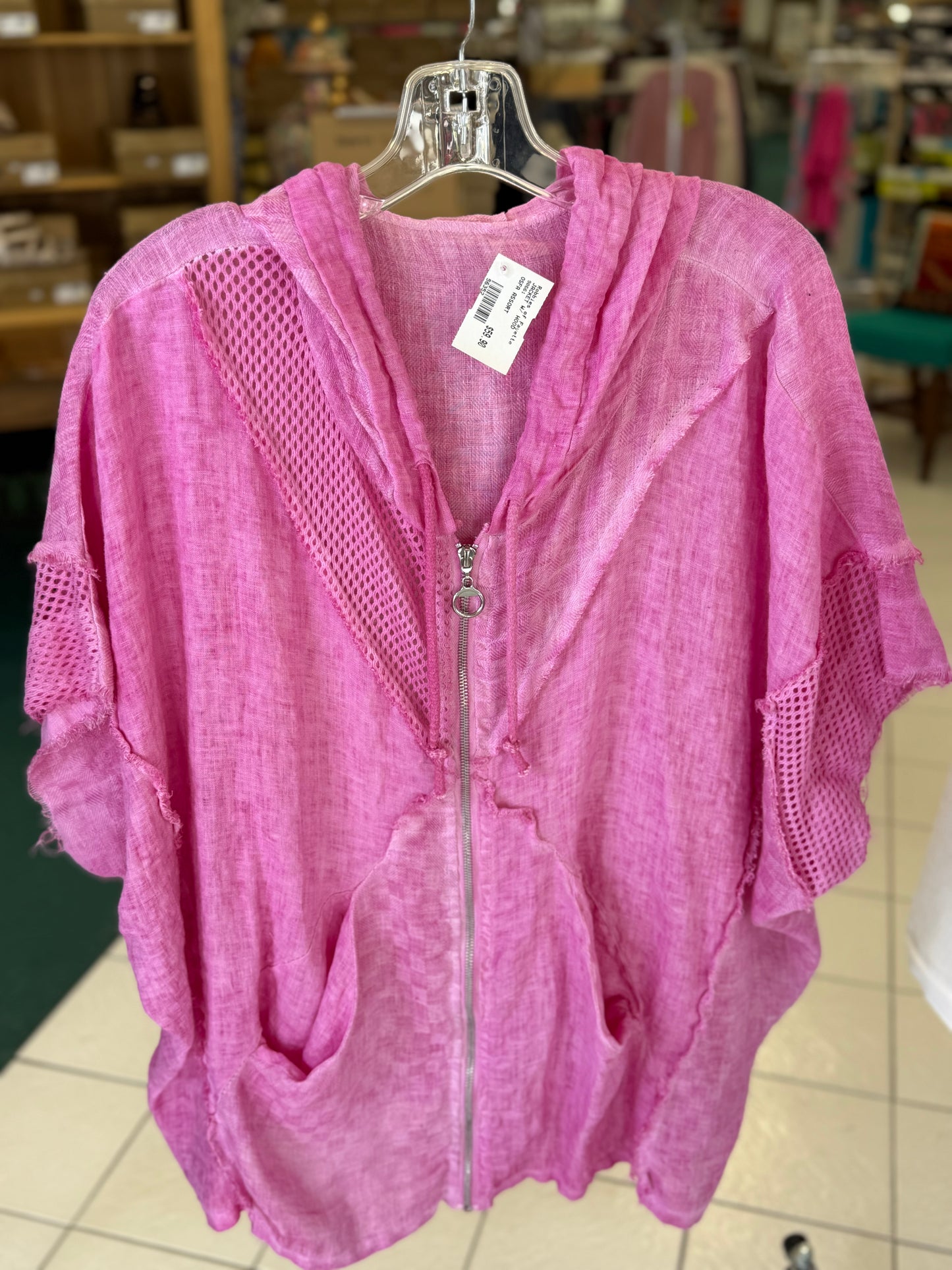Summer Linen Hoodie - One Size Fits All