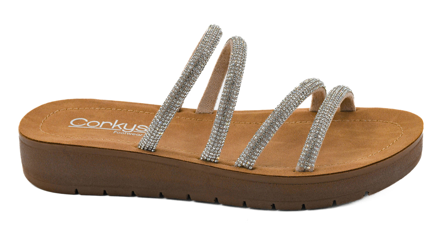 Corky's Striptease Rhinestone Sandal