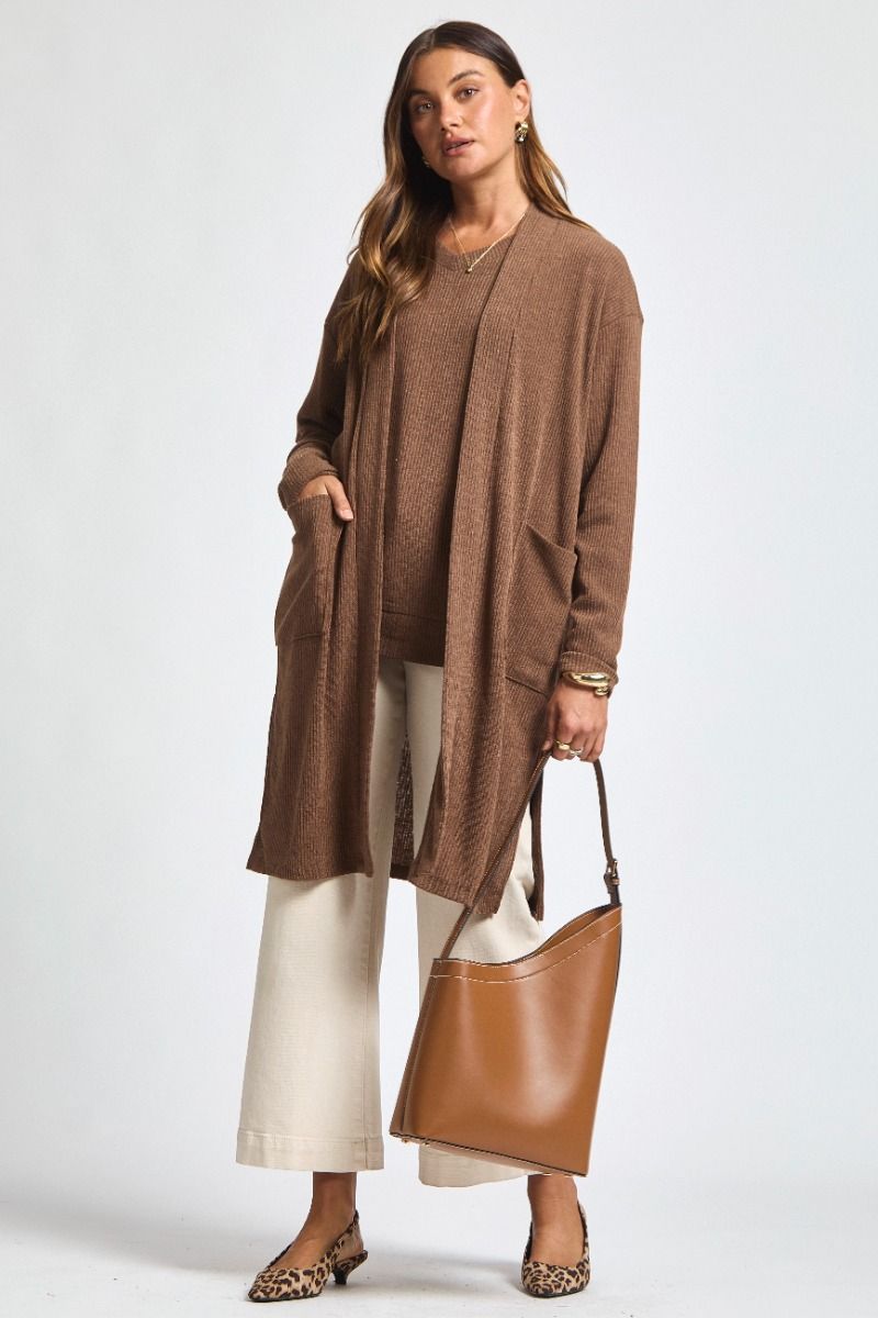 DS Staycation Top & Cardigan Set