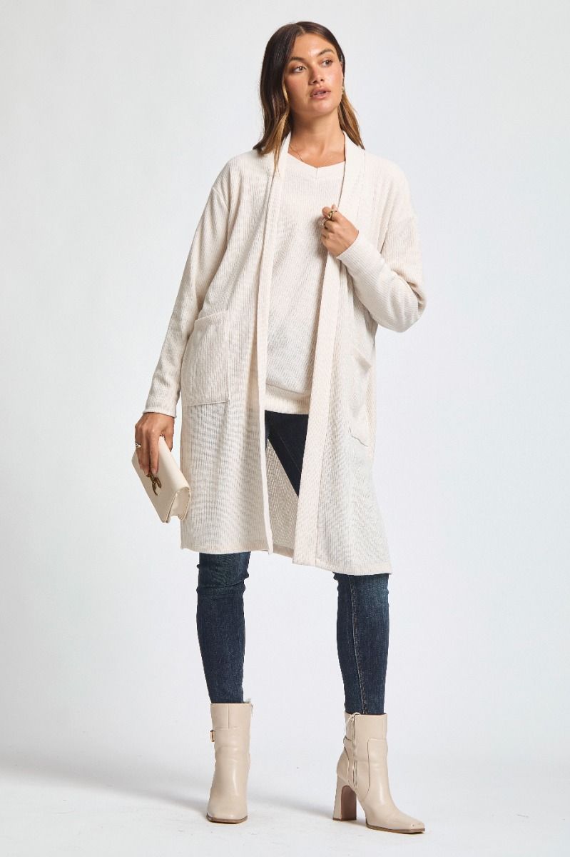 DS Staycation Top & Cardigan Set