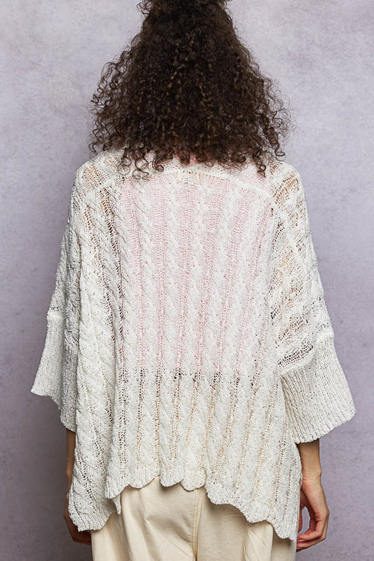 POL Open Front Cardigan