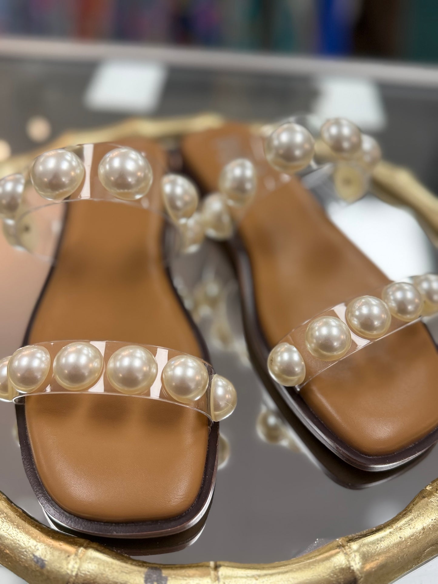 Corky's Catch a Buzz Clear Sandal