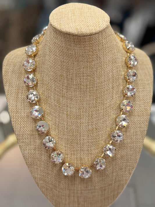 Clear Rhinestone Necklace