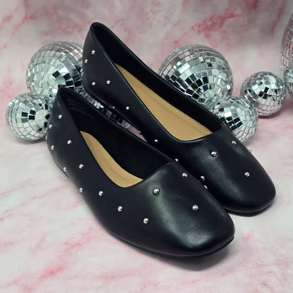 Corky's Don't Be Rude Black Flat