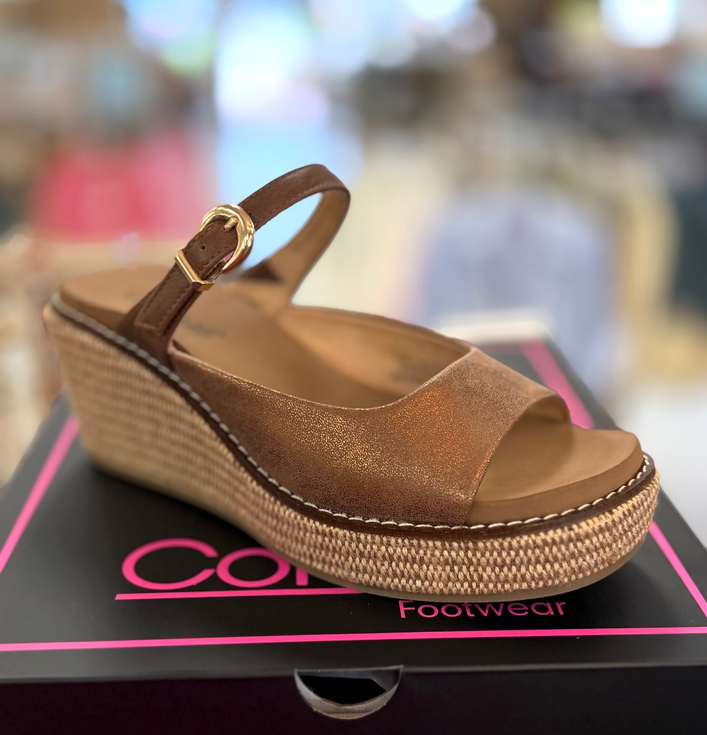 Corkys Bronze Treat Yourself Wedges