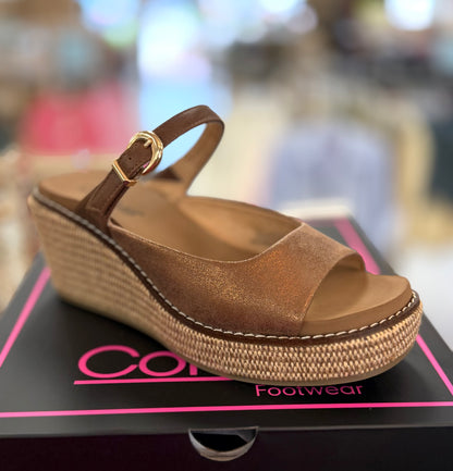 Corkys Bronze Treat Yourself Wedges