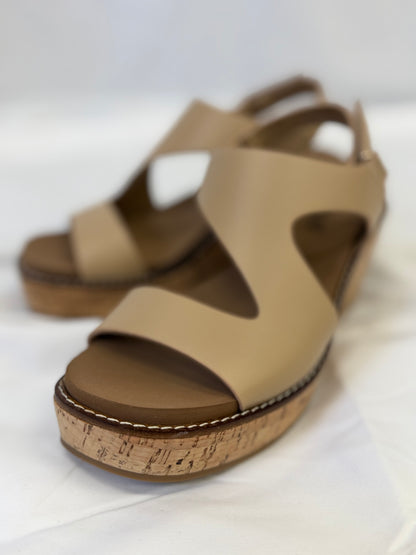 Corky's Steppin Out Camel Wedge
