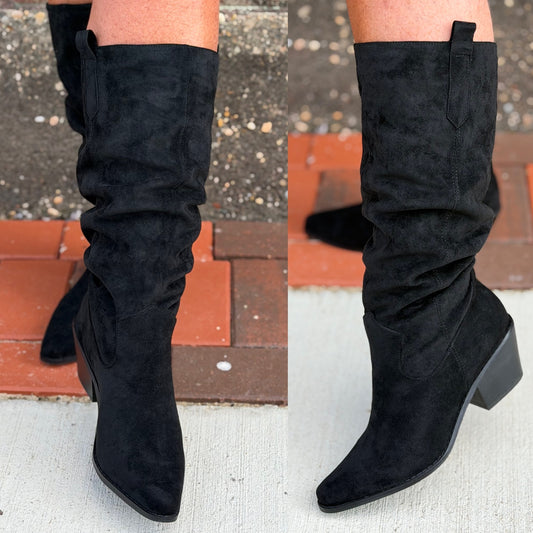Corkys Black City Slicker Boots