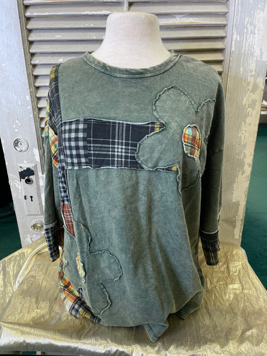 PREORDER: Follow The Plaid Brick Road Top