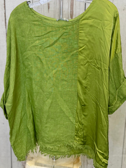 Made in Italy Linen & Silk Top