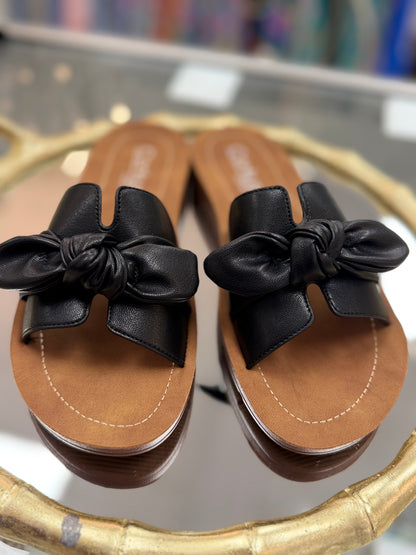 Corkys Black Too Cute Sandals
