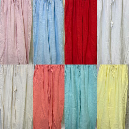 Made in Italy Linen Pants