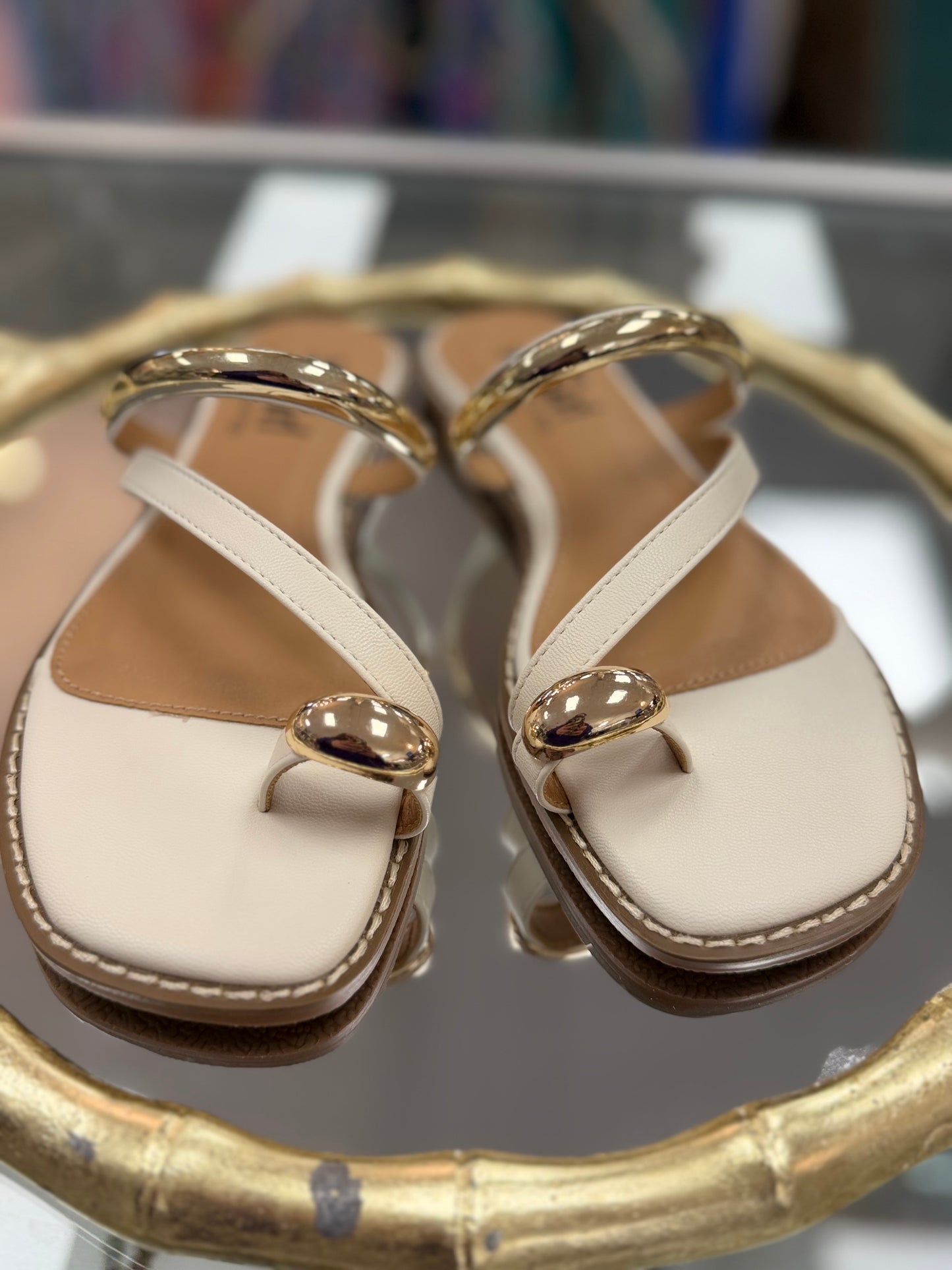 Corkys Ivory Dirty Looks Sandal