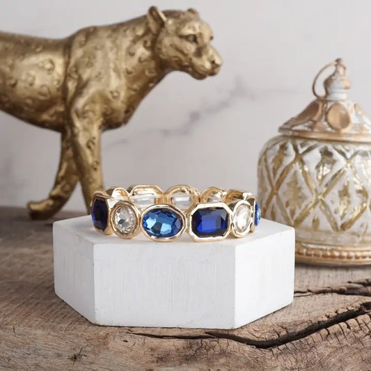 Statement Stretchy Gem Bangle