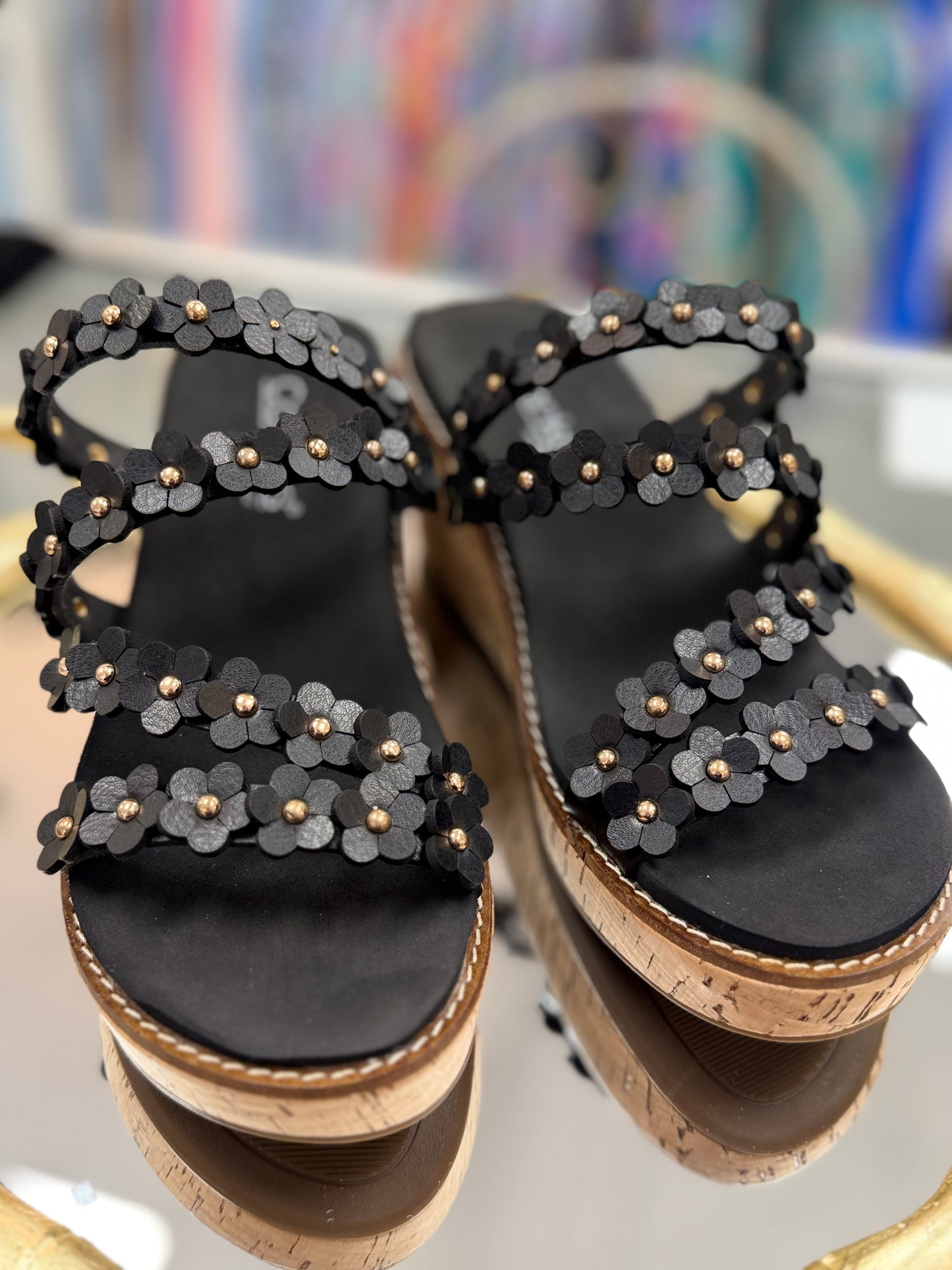 Corkys Let's Be Friends Platform Sandals