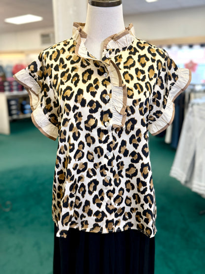 Jodifl Animal Print Top