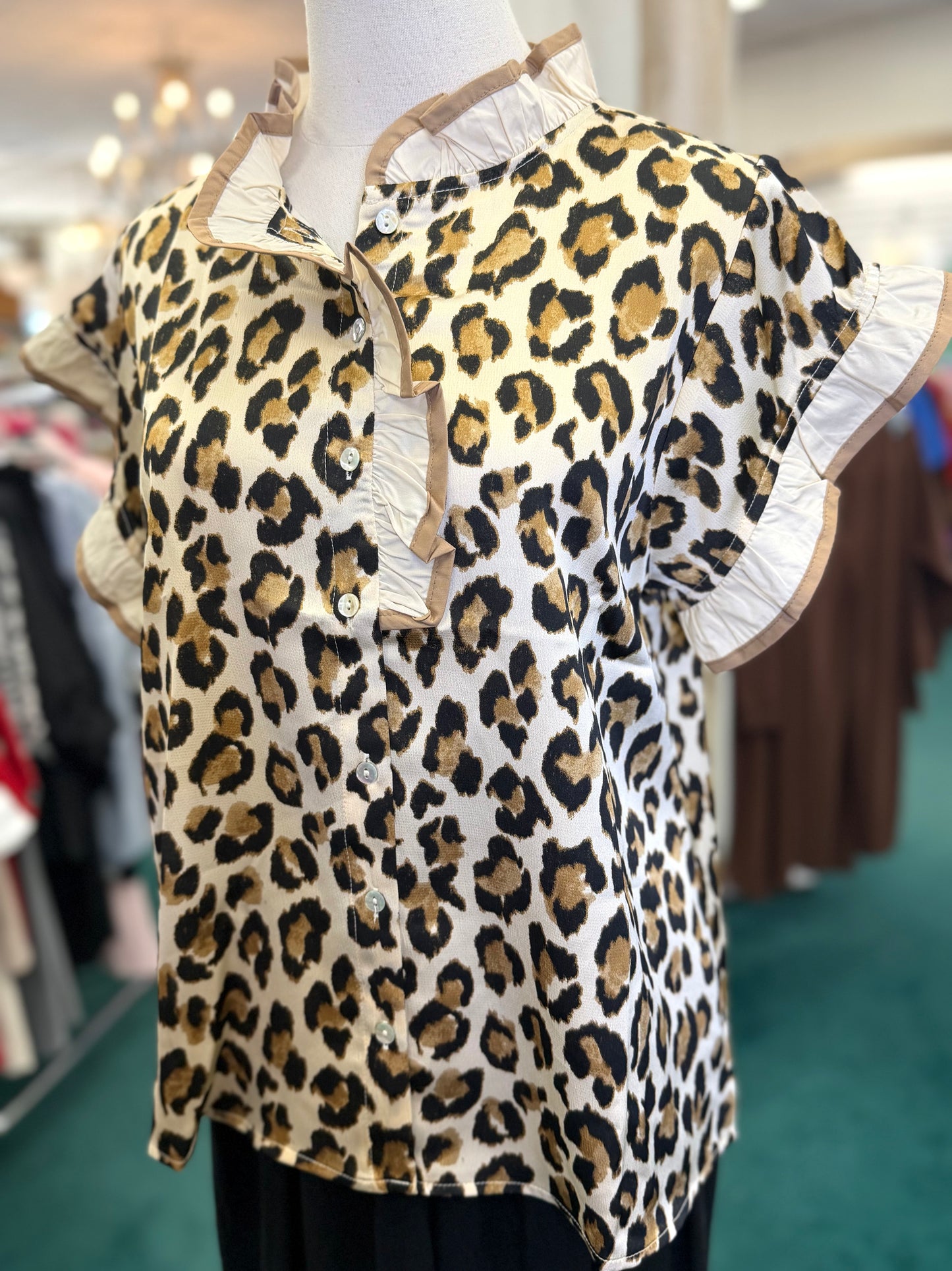 Jodifl Animal Print Top