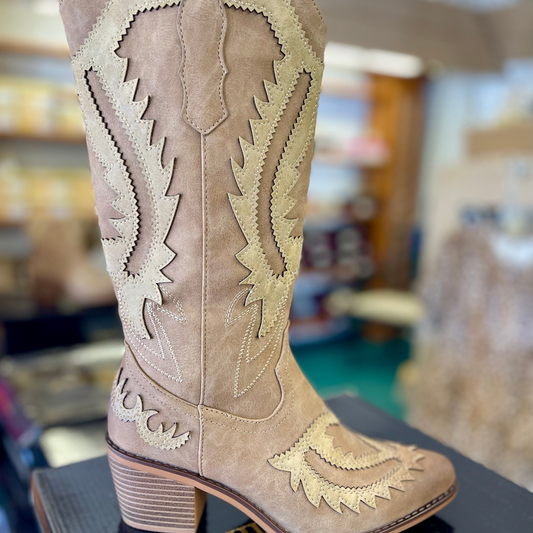 Pierre Dumas Whitney Western Tall Boots