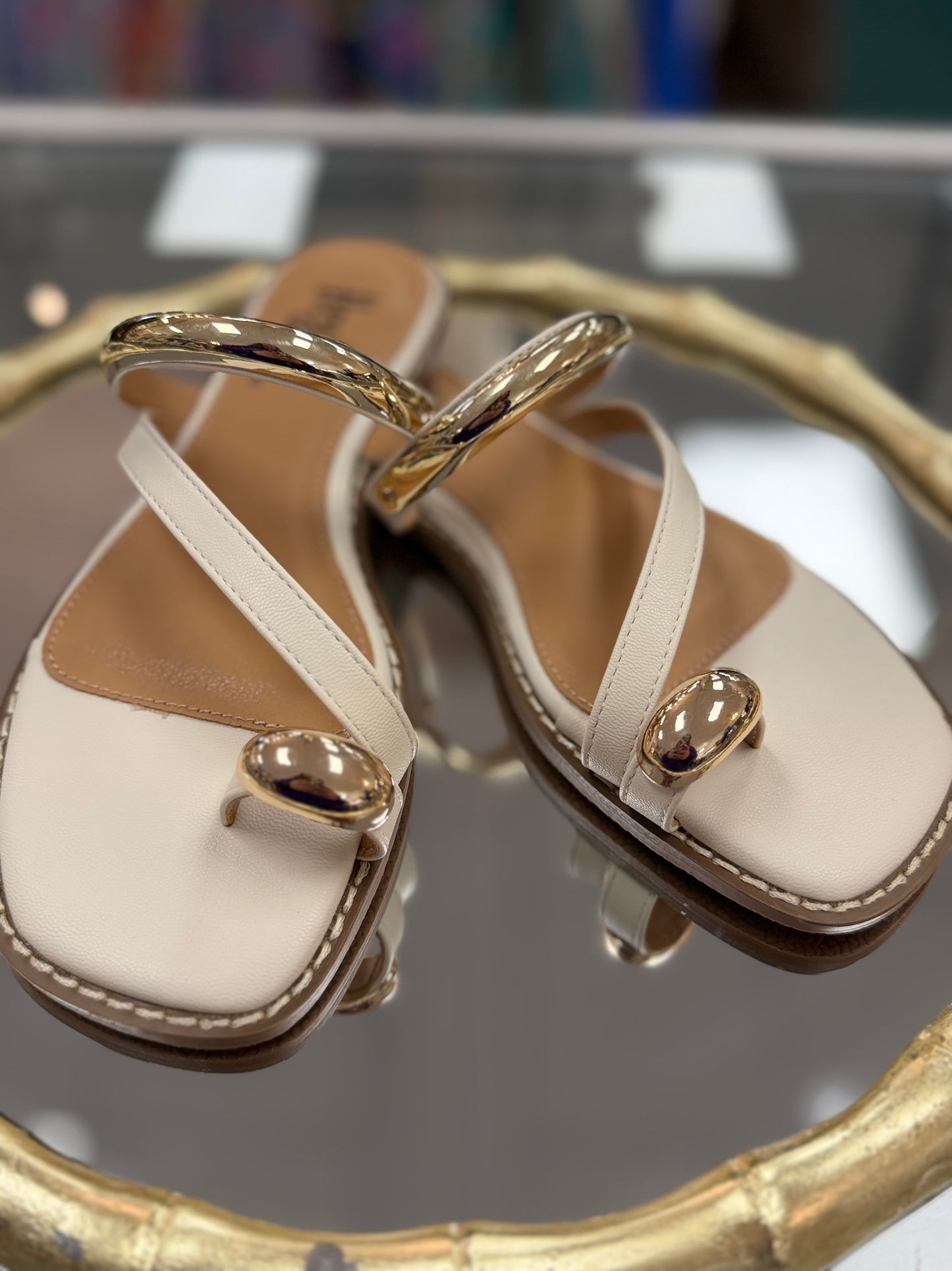 Corkys Ivory Dirty Looks Sandal