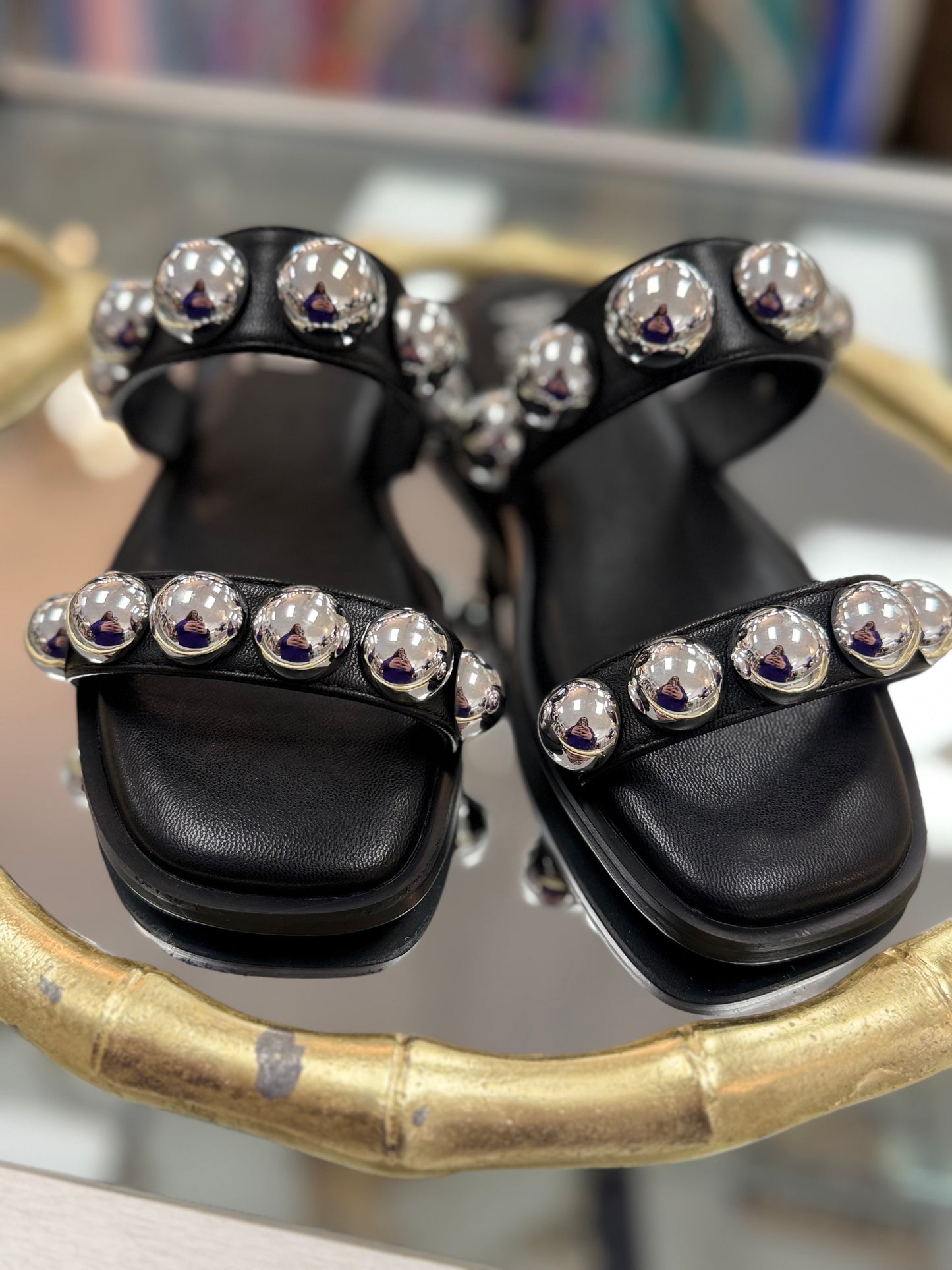 Corky's Catch a Buzz Black Sandal
