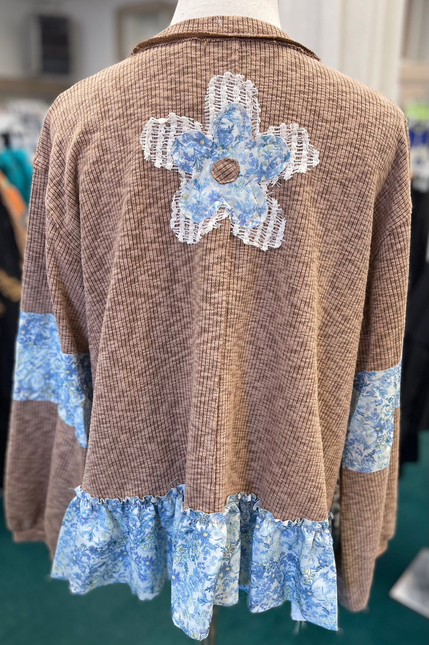 POL Vintage Blooms Top