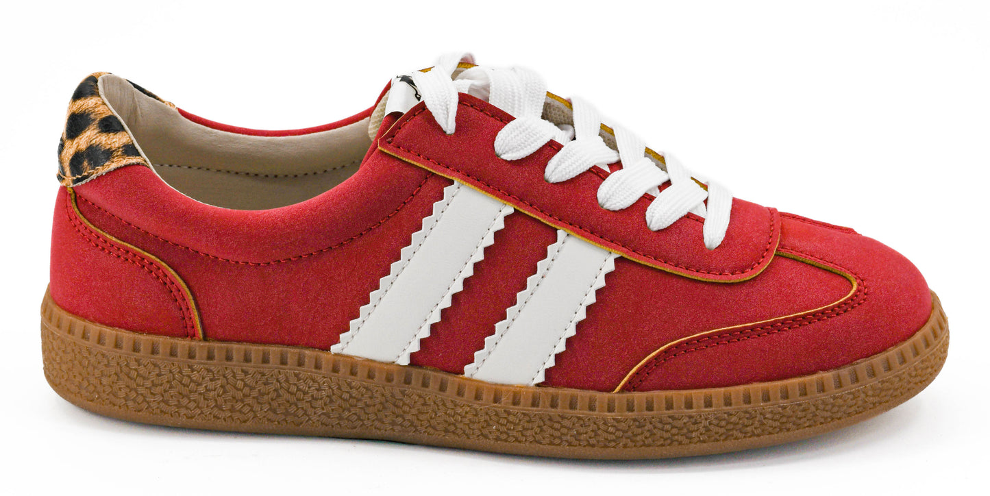 Hey Girl by Corkys Red Heads Up Sneakers