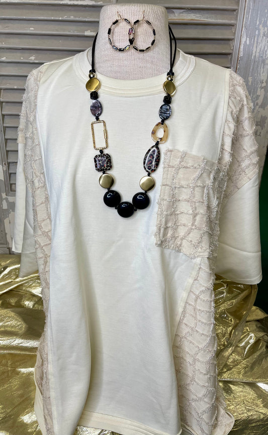 Davi Dani Plus Size Luxe Layers Tee