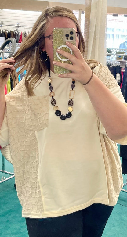 Davi Dani Plus Size Luxe Layers Tee