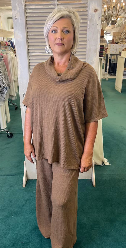 Cowl Neck Villa Set