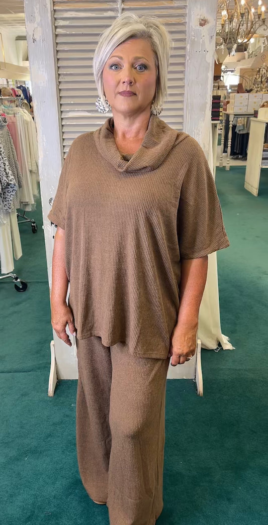 Cowl Neck Villa Set
