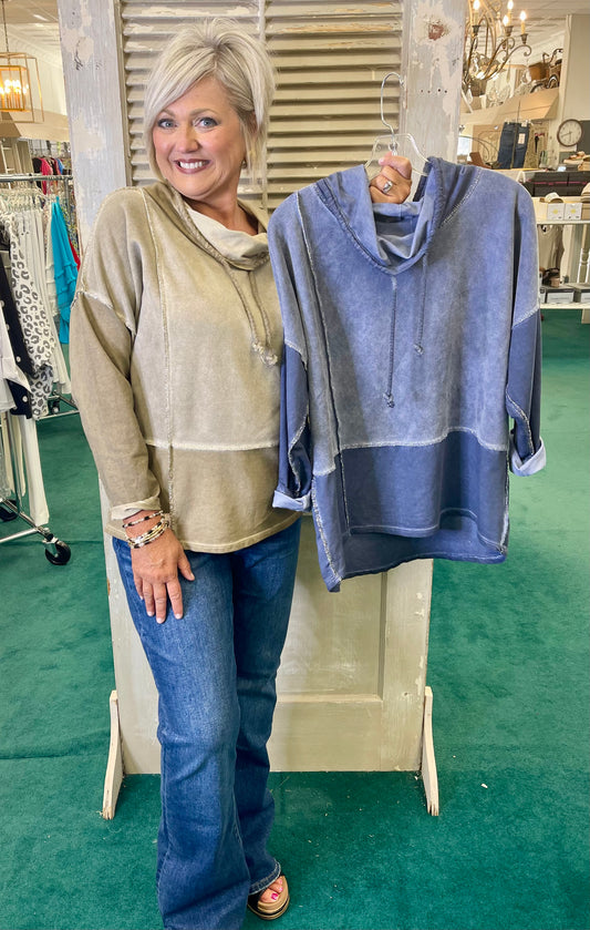 Shimmering Seams Top