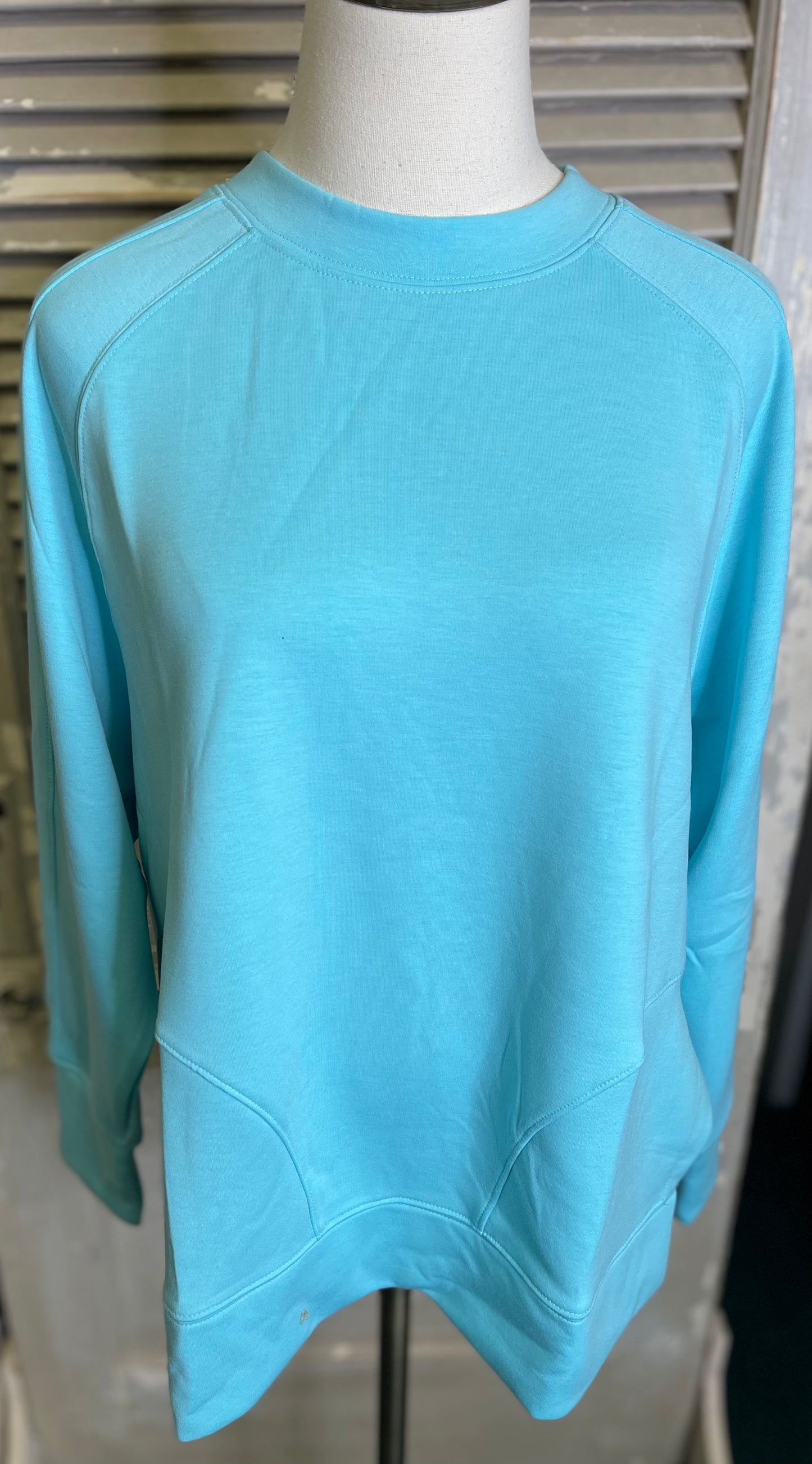 Zenana Luxe Knit Tunic Length Pullover