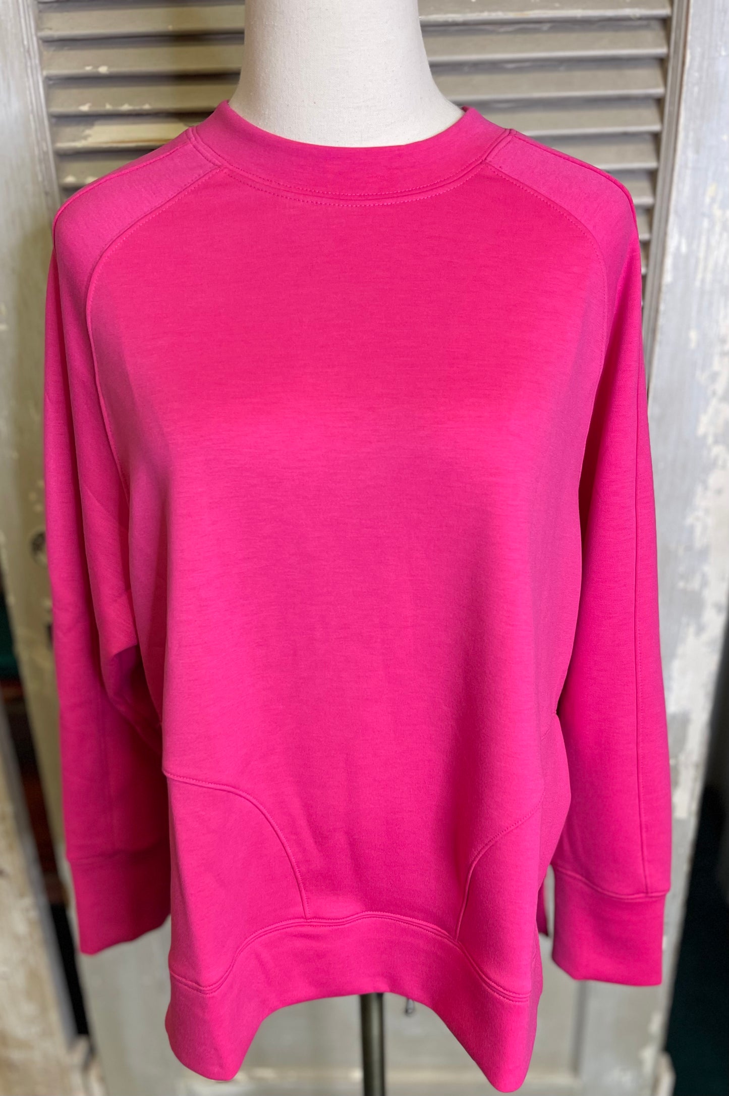 Zenana Luxe Knit Tunic Length Pullover