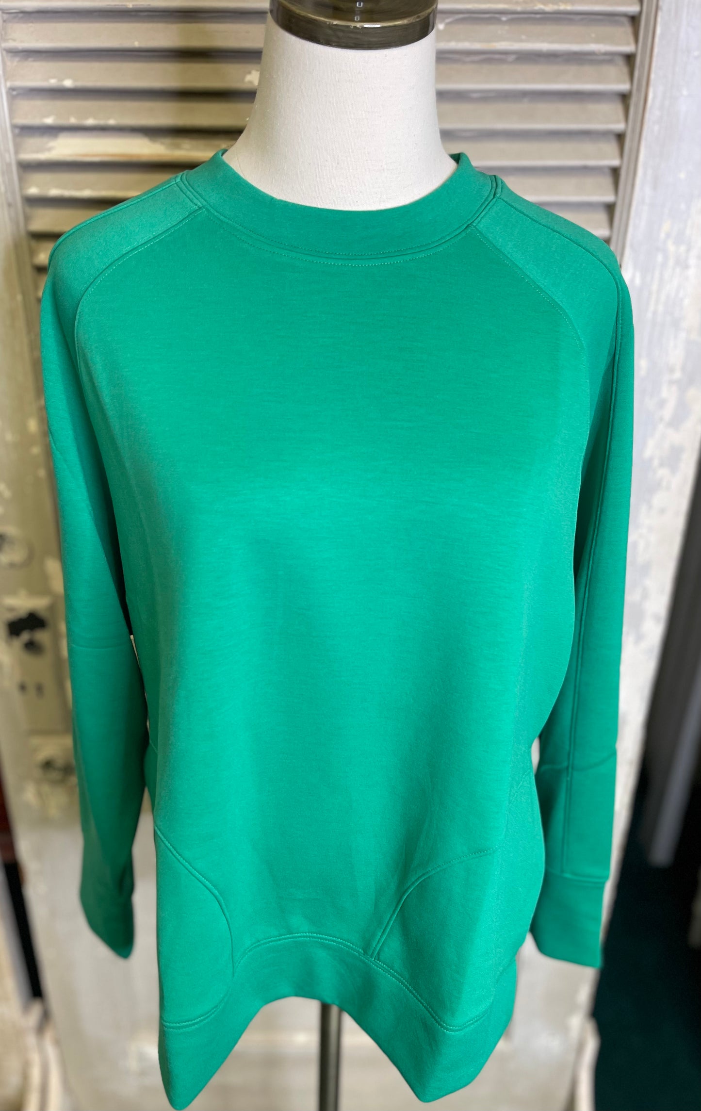Zenana Luxe Knit Tunic Length Pullover