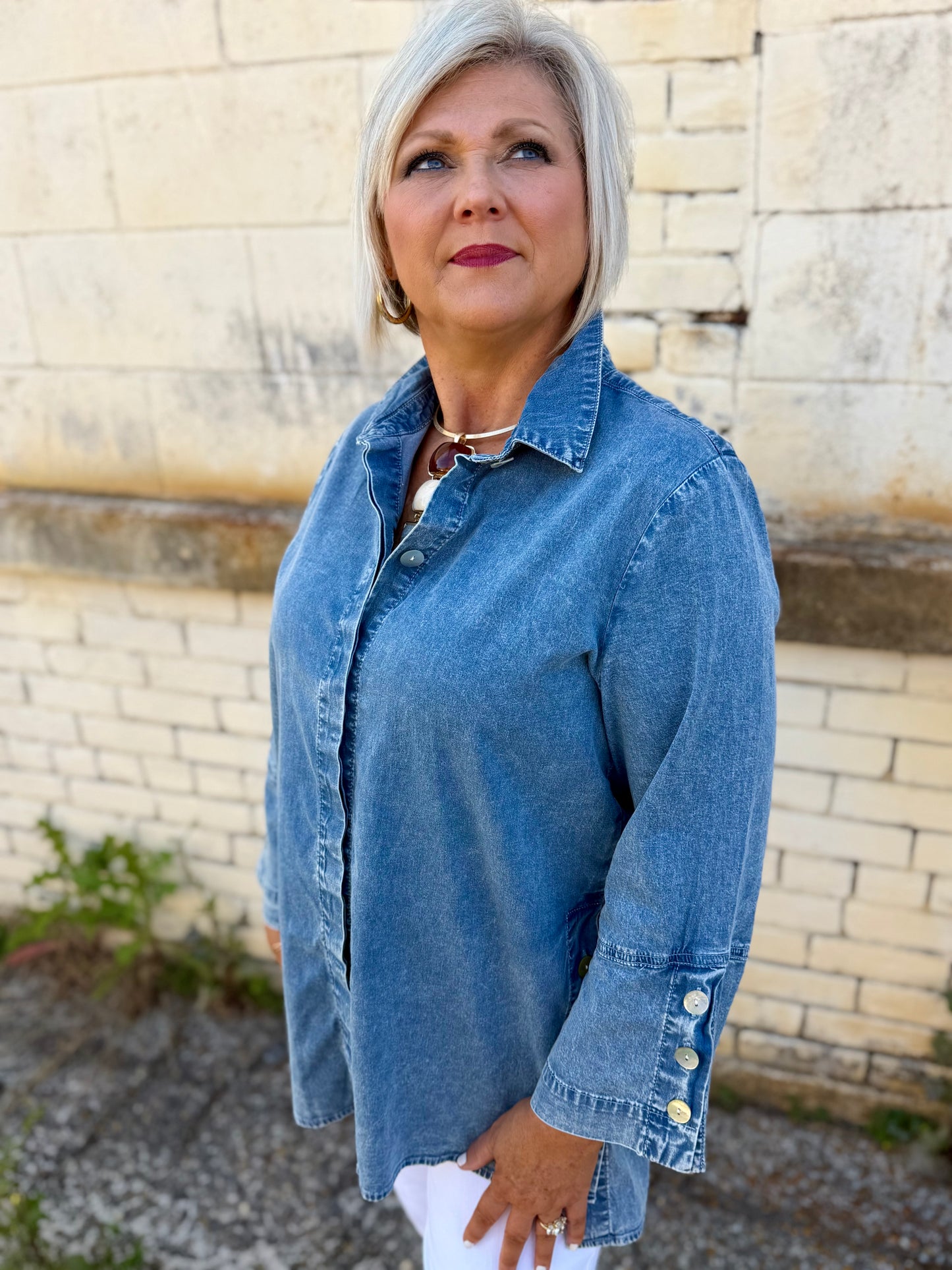Habitat Perfect Travel Shirt with Side Buttons