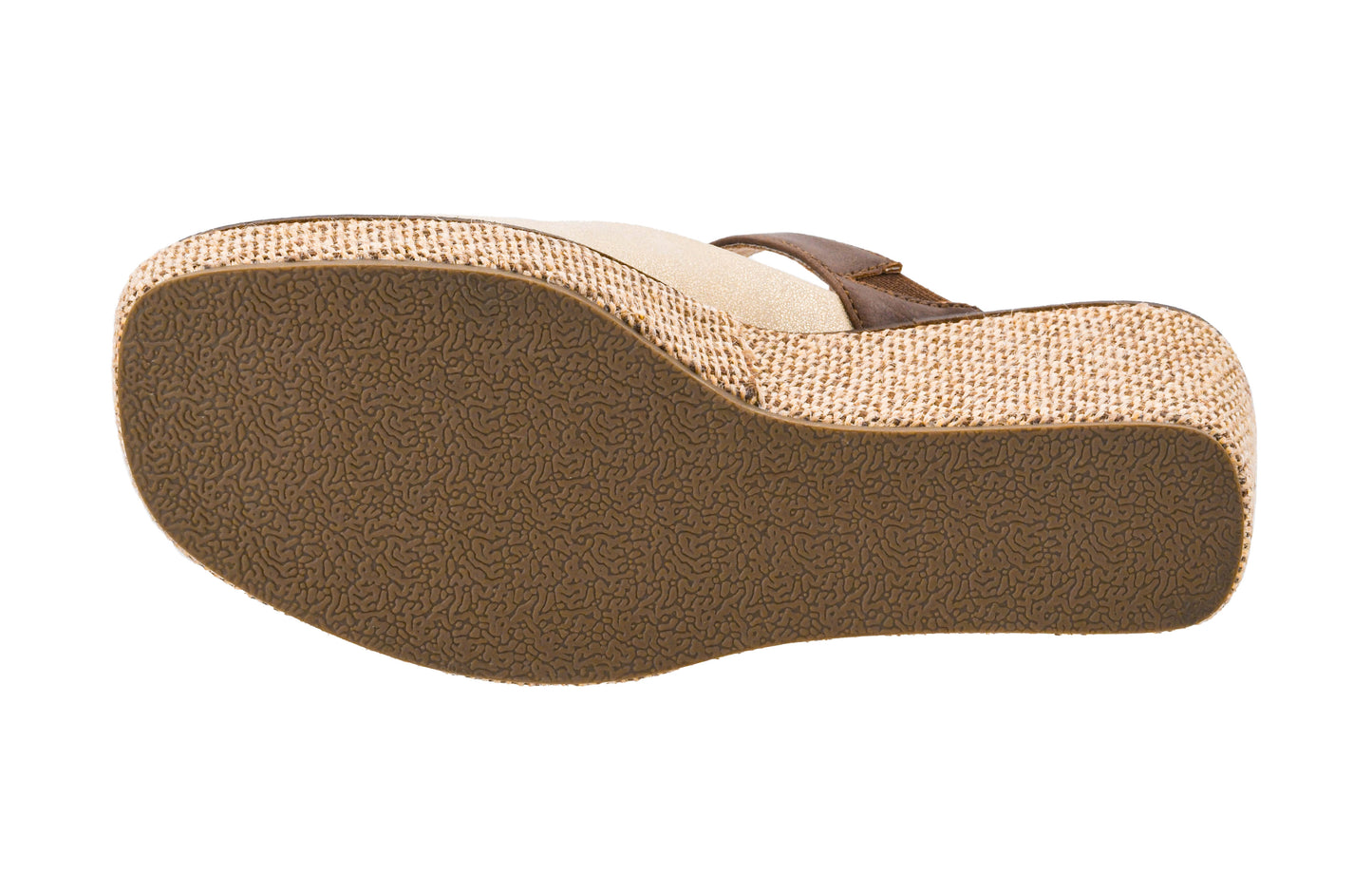 Corkys Gold Combo Treat Yourself Wedges
