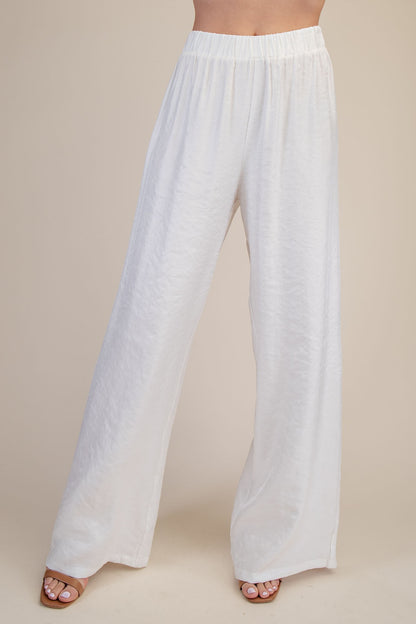 Glam High Waist Wide Leg Pant