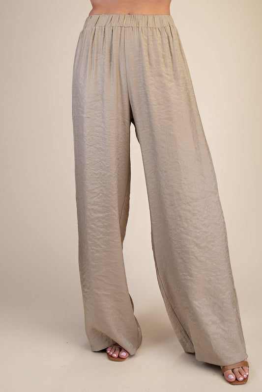 Glam High Waist Wide Leg Pant