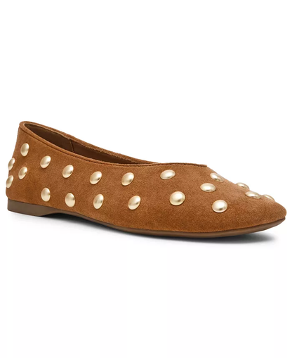 Dolce Vita Camel Karma Studded Flats