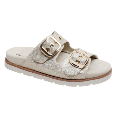 Pierre Dumas Gold Quinn Sandal