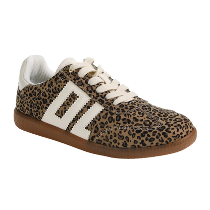 DL Leopard Trackstar Sneakers