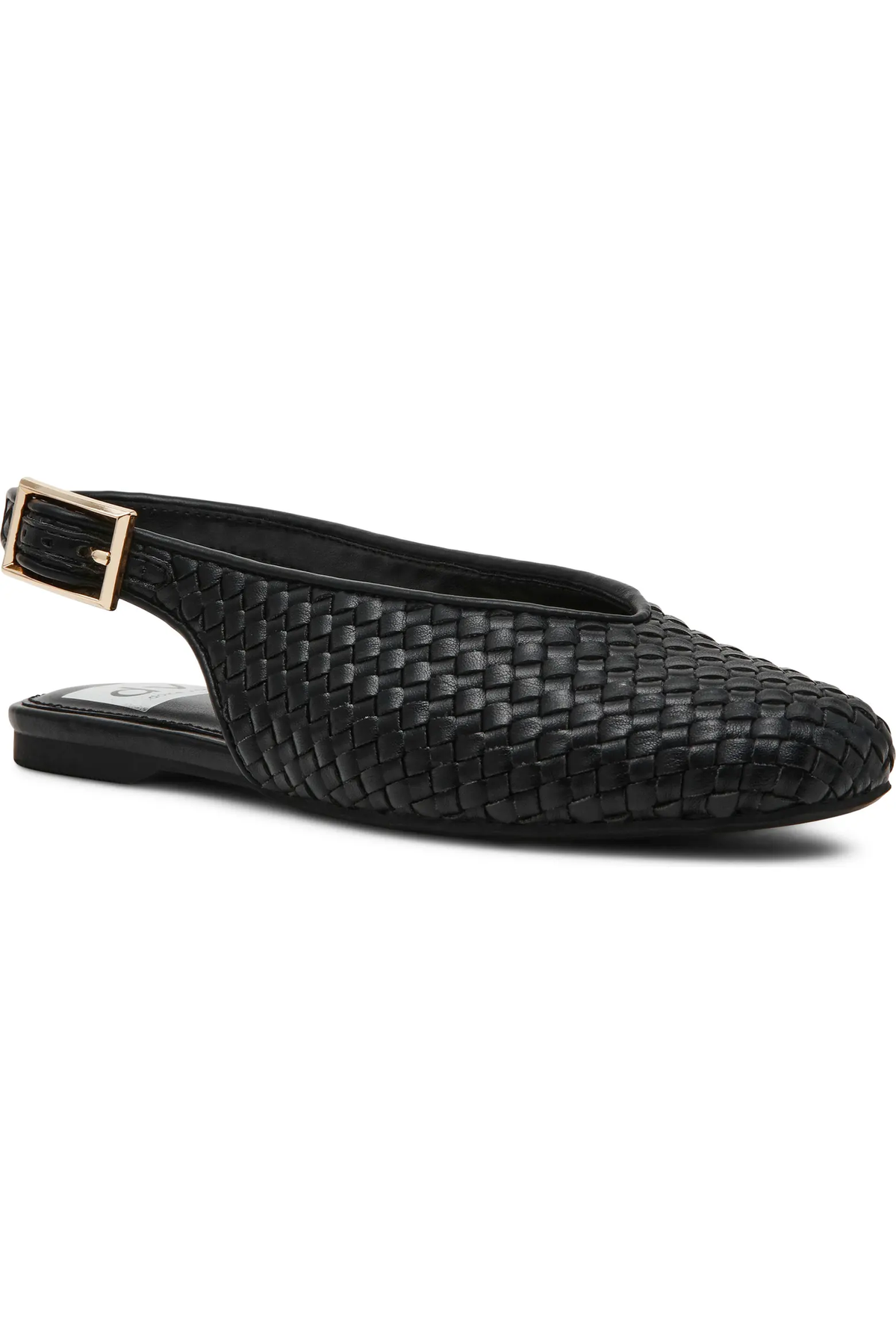 Dolce Vita Black Metty Slingback Flat
